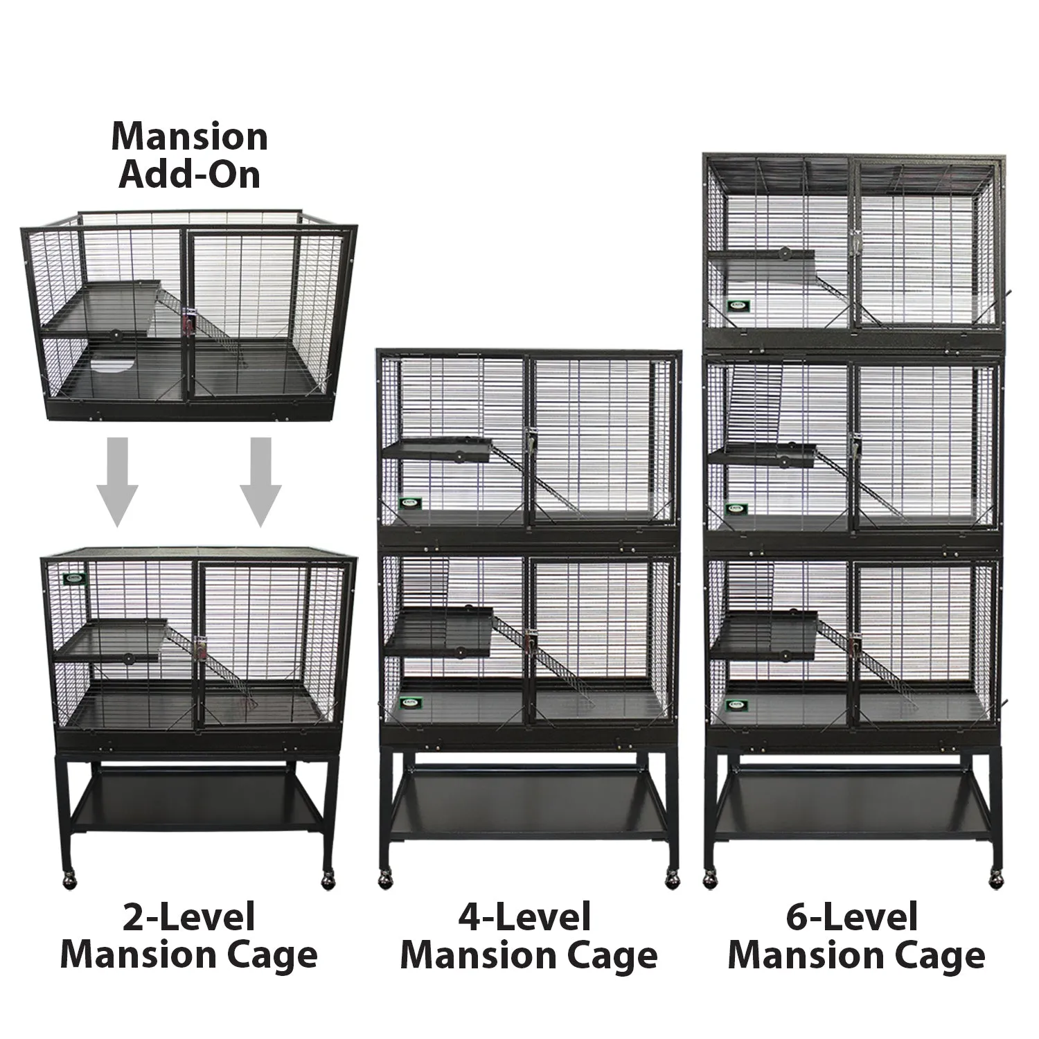 6-Level Mansion Cage