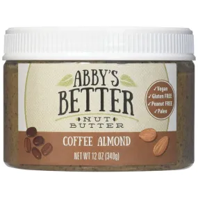 Abby's Better - Coffee Almond Nut Butter, 12 Oz