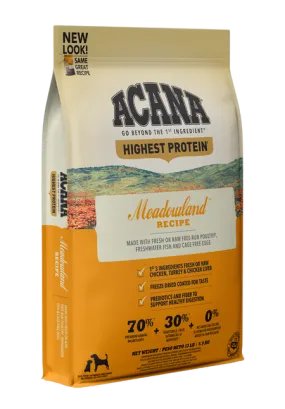 ACANA Meadowland Recipe Dry Dog Food