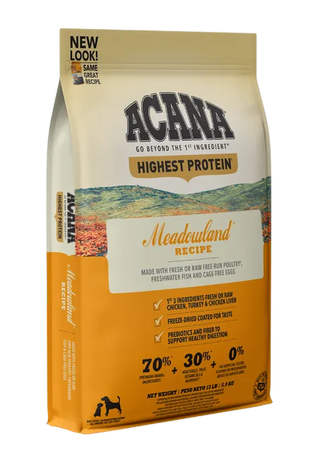 ACANA Meadowland Recipe Dry Dog Food