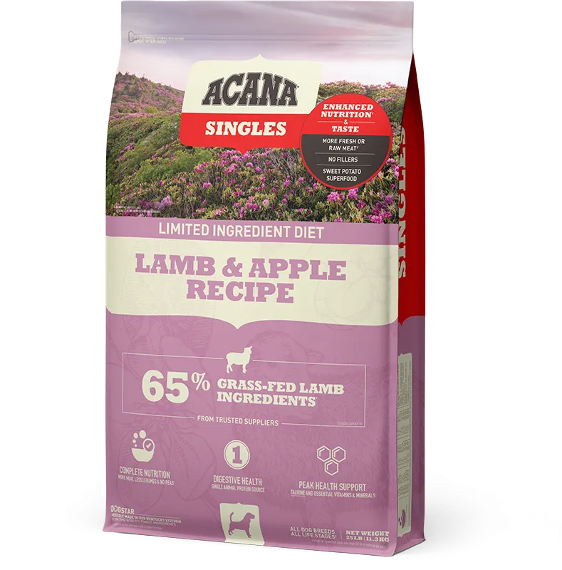 ACANA Singles Limited Ingredient Lamb and Apple Dry Dog Food