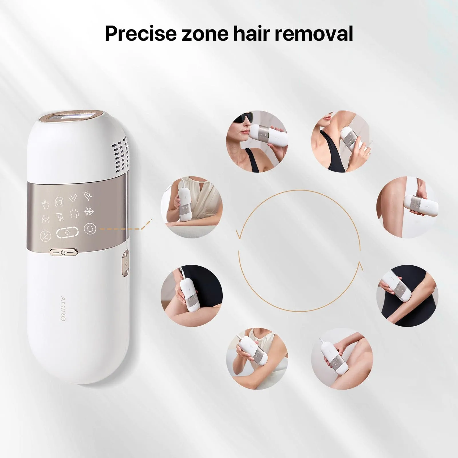 AMIRO Opal IPL Hair Removal Handset