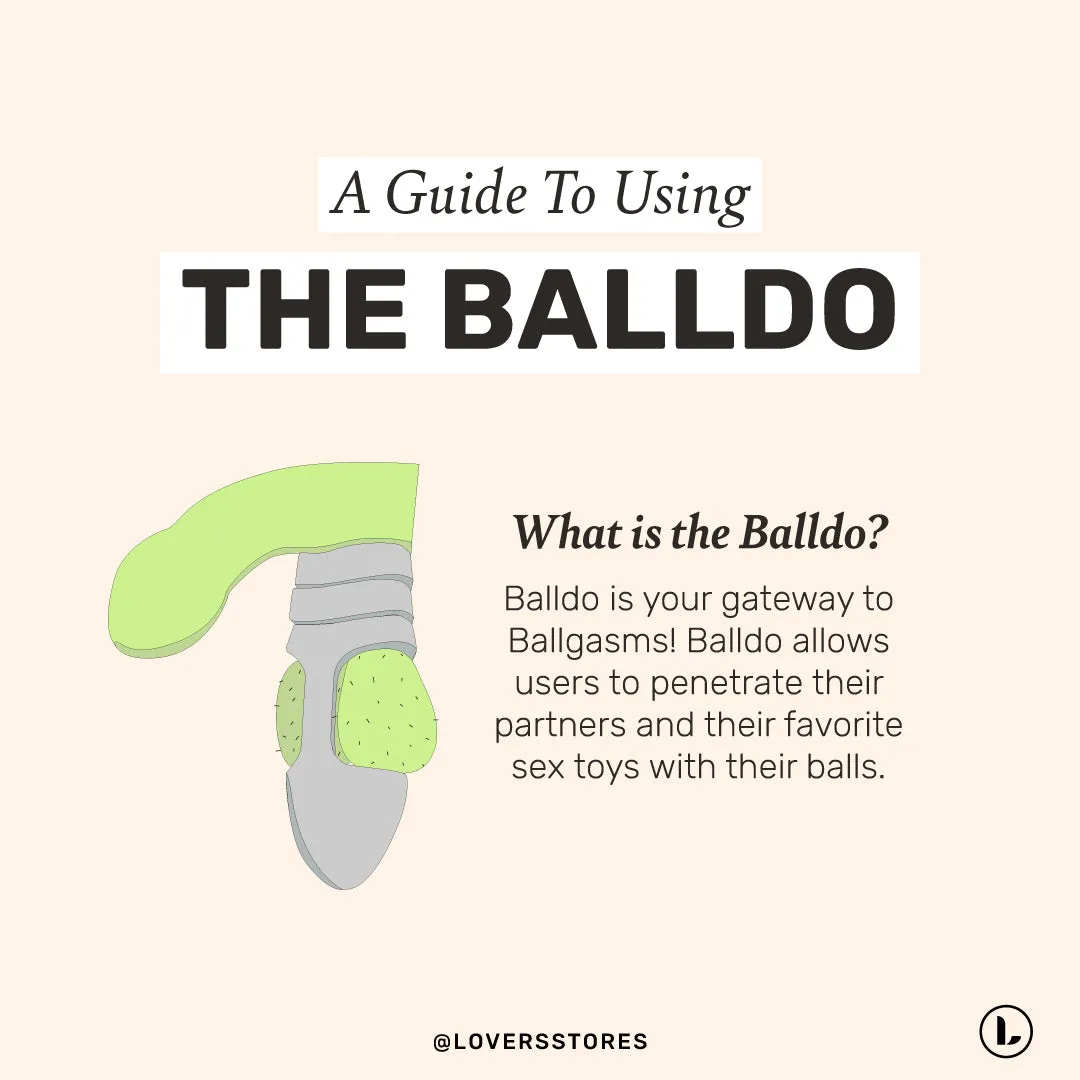 Balldo - The World's First Ball Dildo