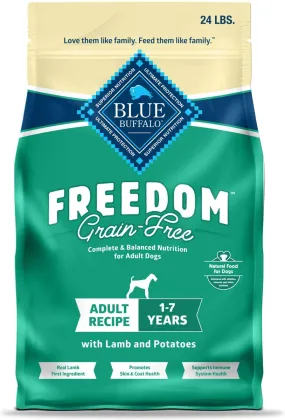 Blue Buffalo Freedom Adult Grain-Free Lamb & Potatoes Dry Dog Food