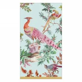 Caspari Celadon Chelsea Birds Paper Guest Towels - 15Pk