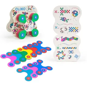 Clixo Tiny & Mighty 9 Piece Pack - Magnetic Building Toys