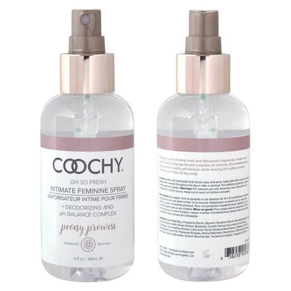 Coochy Intimate Feminine Spray Peony Prowess 4 oz