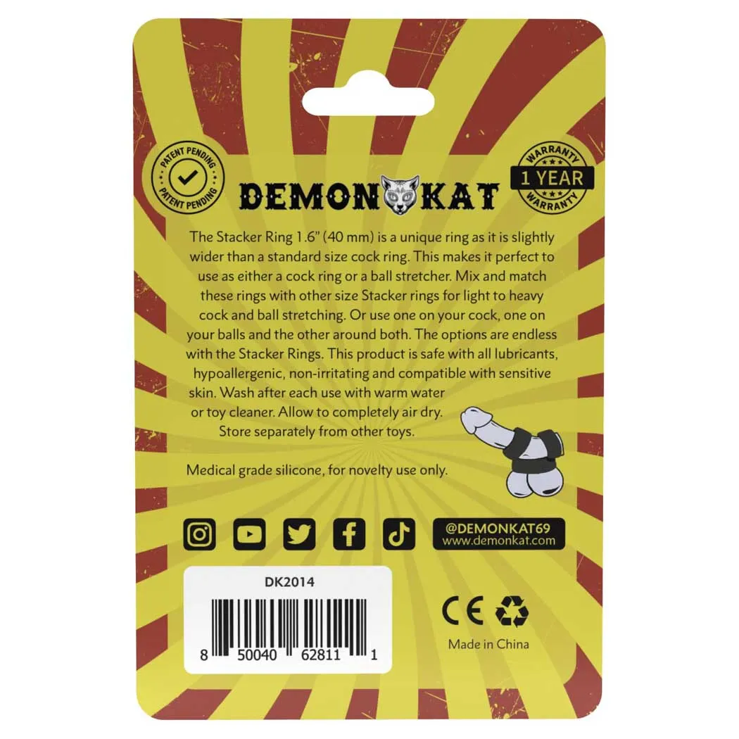 Demon Kat 1.6" Stacker Cock Ring