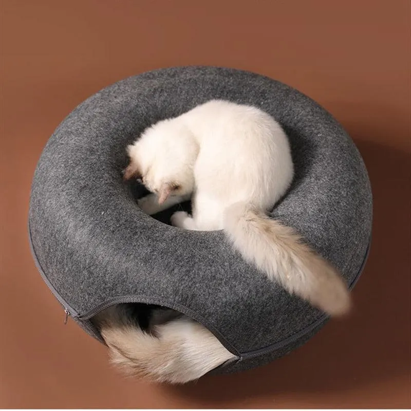 Disk-O Felt Cat Tunnel Bed