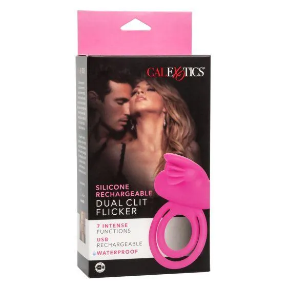 Dual Clitoral Flicker Vibrating Couples Ring