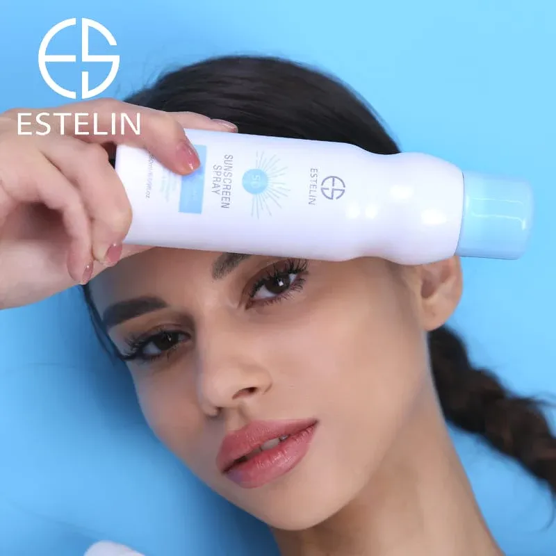 Estelin Sunscreen Spray SPF50PA    Ultra-Light Hydrates & Whitening