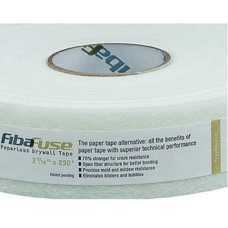 FibaFuse Paperless Drywall Joint Tape - 250' x 2 1/16”