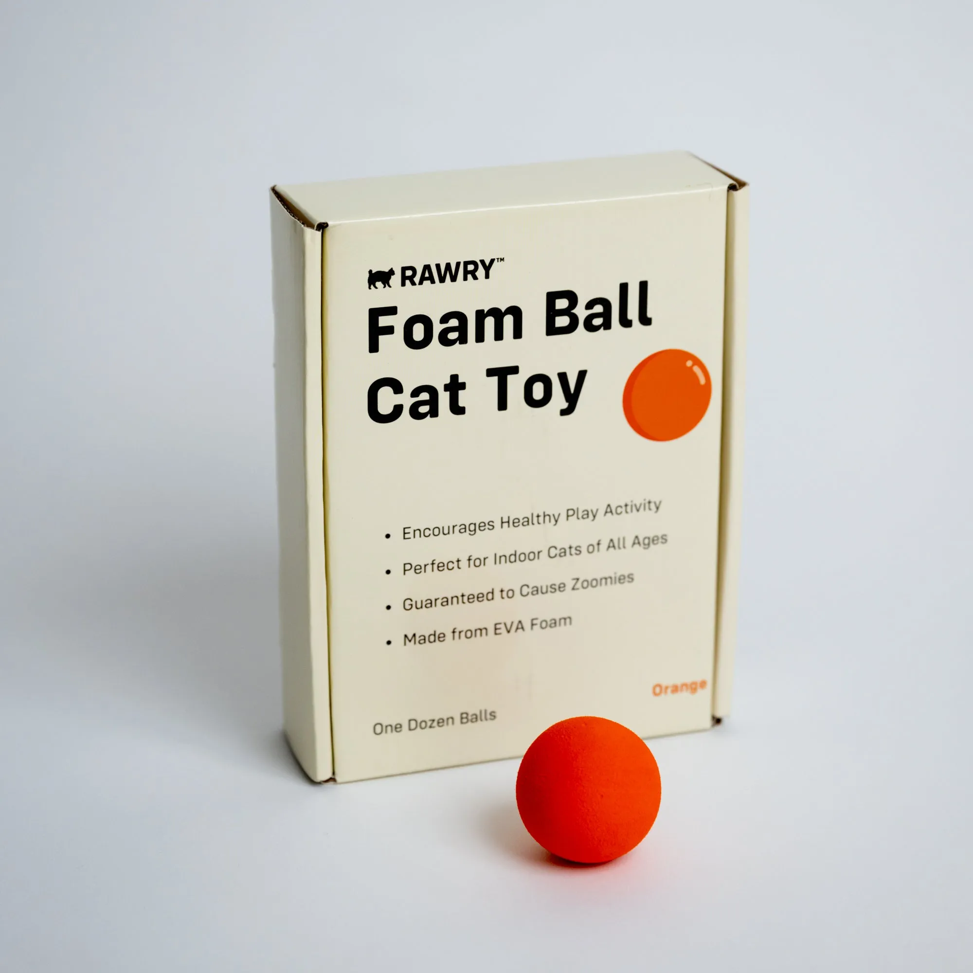 Foam Ball Cat Toy