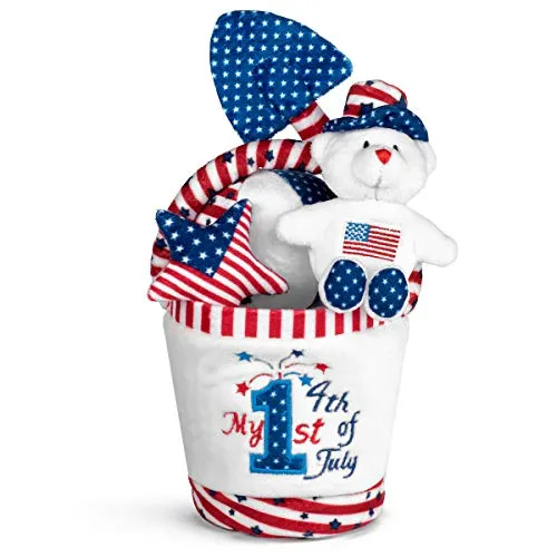 Fourth of July - Independence Day - Soft Sand Bucket Playset