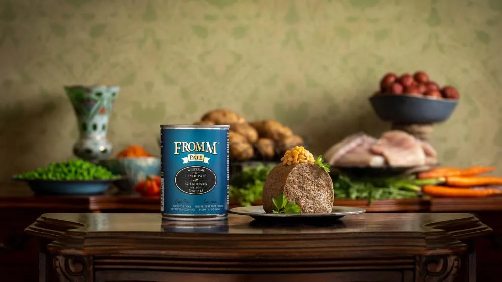 Fromm Grain Free Whitefish & Lentil Pate Canned Dog Food