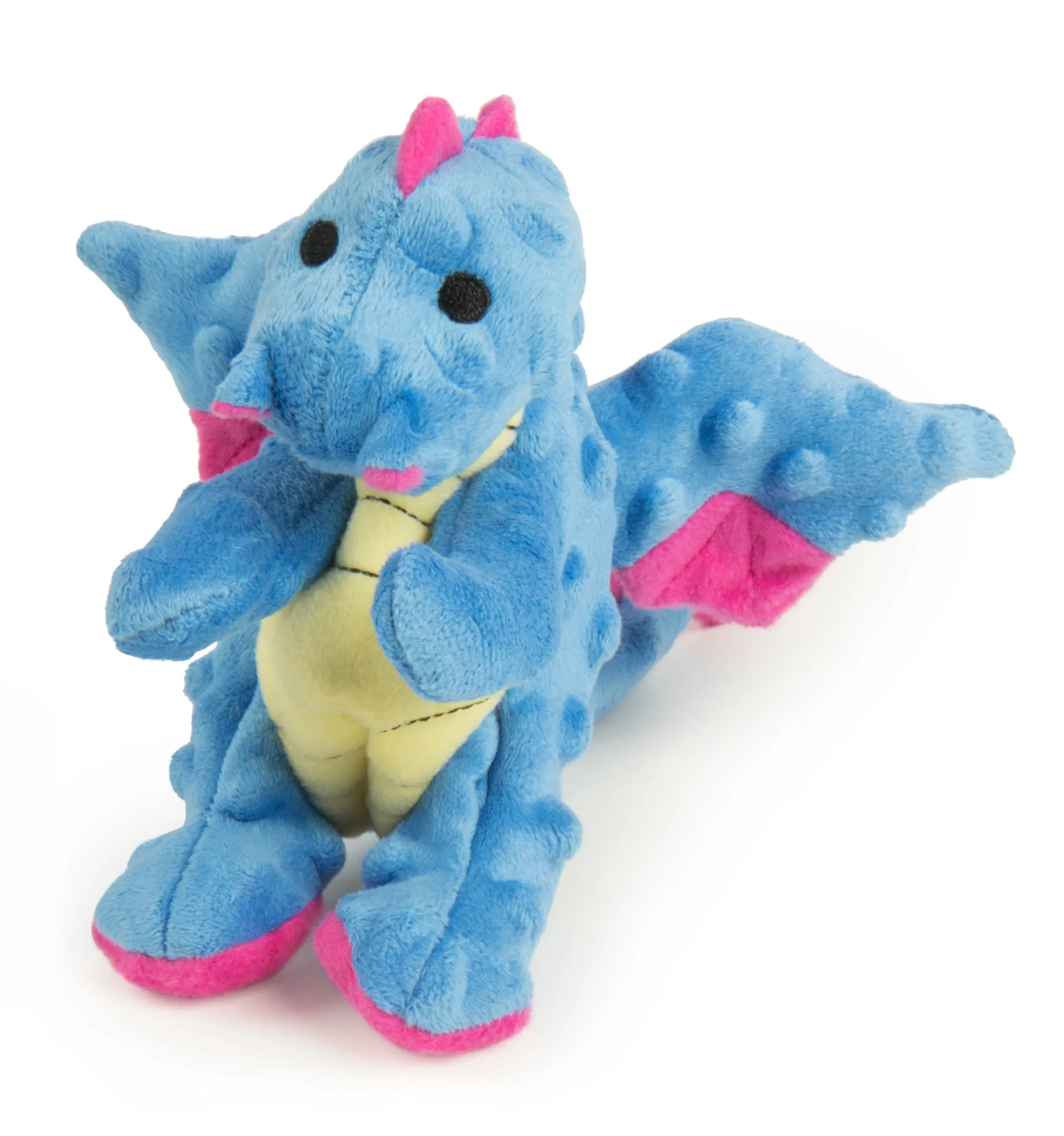 goDog - Dragons Squeaker Plush Pet Dog Toy