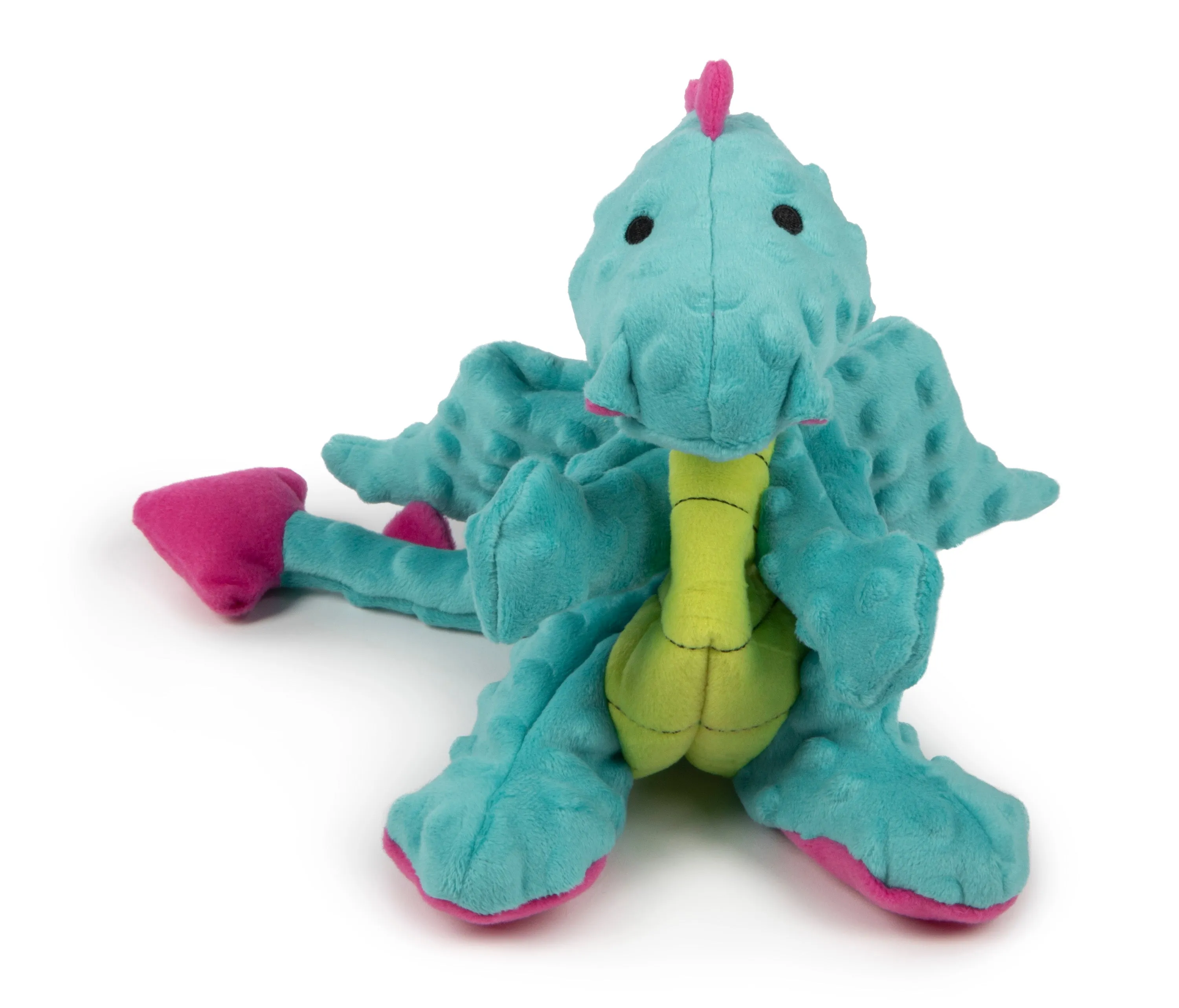 goDog - Dragons Squeaker Plush Pet Dog Toy