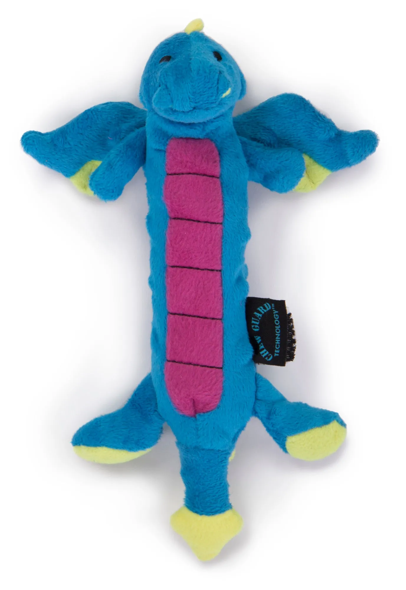 goDog - Dragons Squeaker Plush Pet Dog Toy