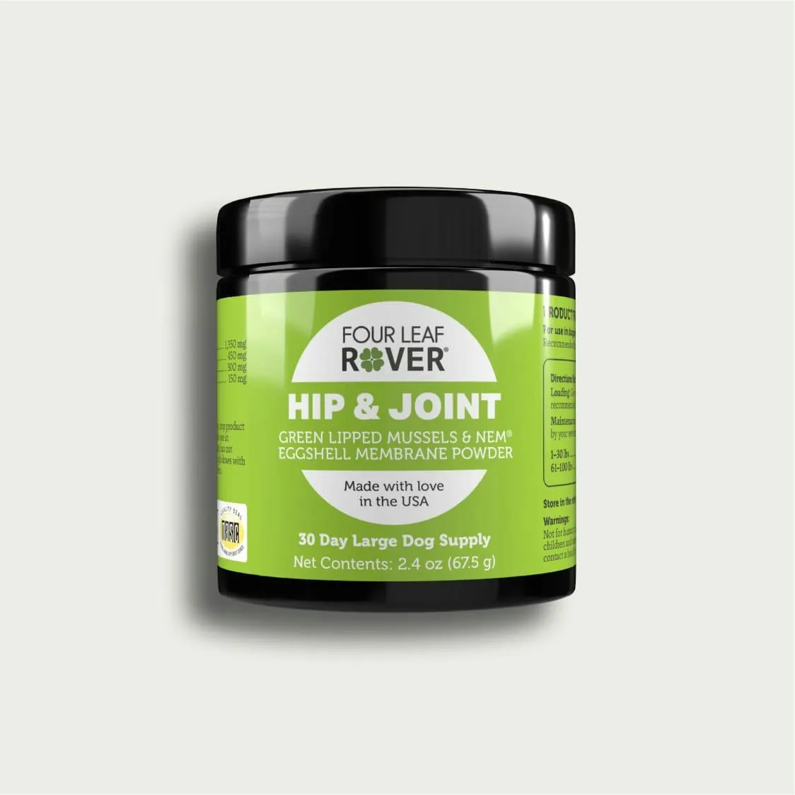 Hip & Joint - Natural Joint Support - Four Leaf Rover