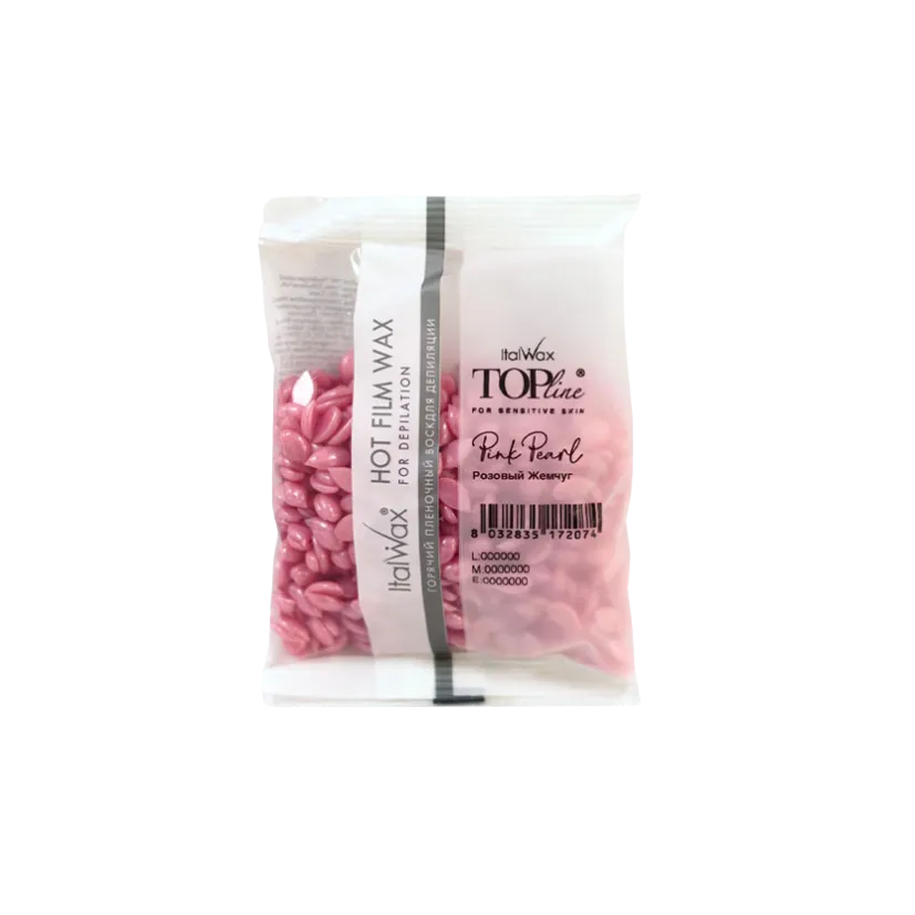 ITALWAX - Hard Wax Pink Pearl Top Line, 100g