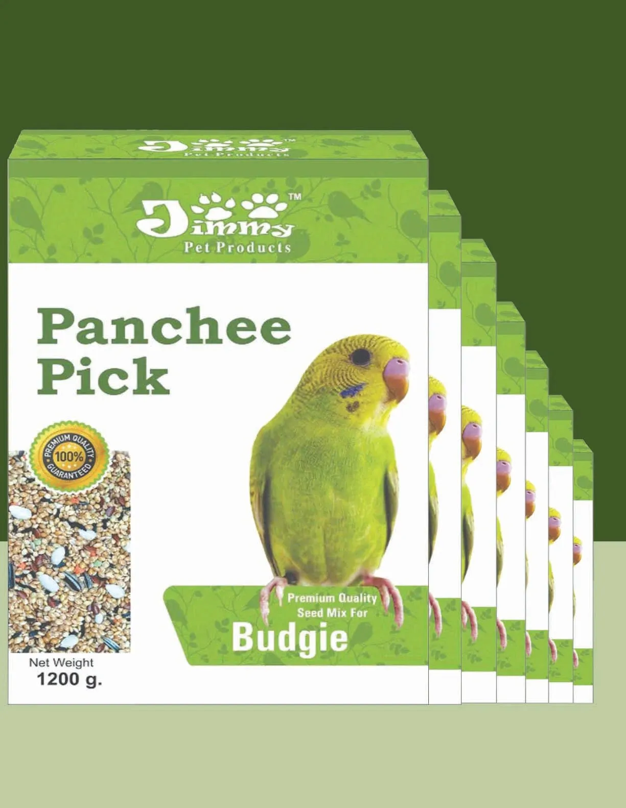 JiMMy Panchee Pick Bird Food for Budgies 9.6 kg