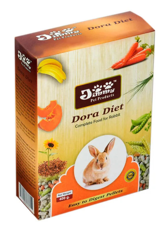 JiMMy Pet Products Dora Diet Food for Rabbit 400gm