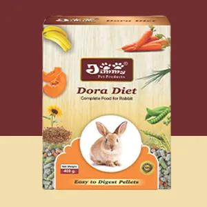 JiMMy Pet Products Dora Diet Food for Rabbit 400gm