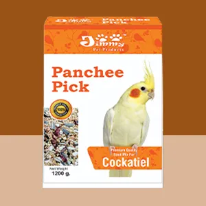 JiMMy Pet Products Panchee Pick Bird Food for Cockatiel (1200gm)