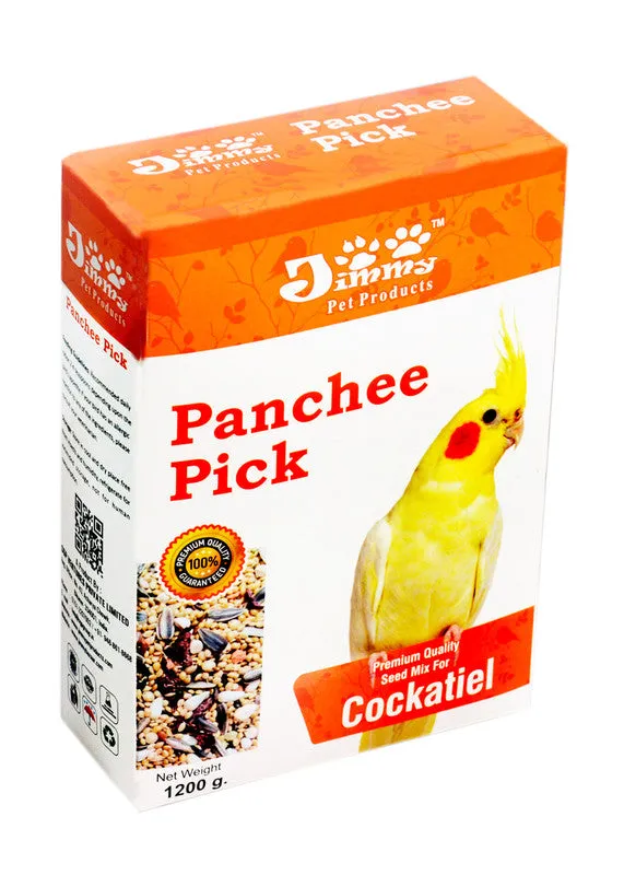 JiMMy Pet Products Panchee Pick Bird Food for Cockatiel (1200gm)