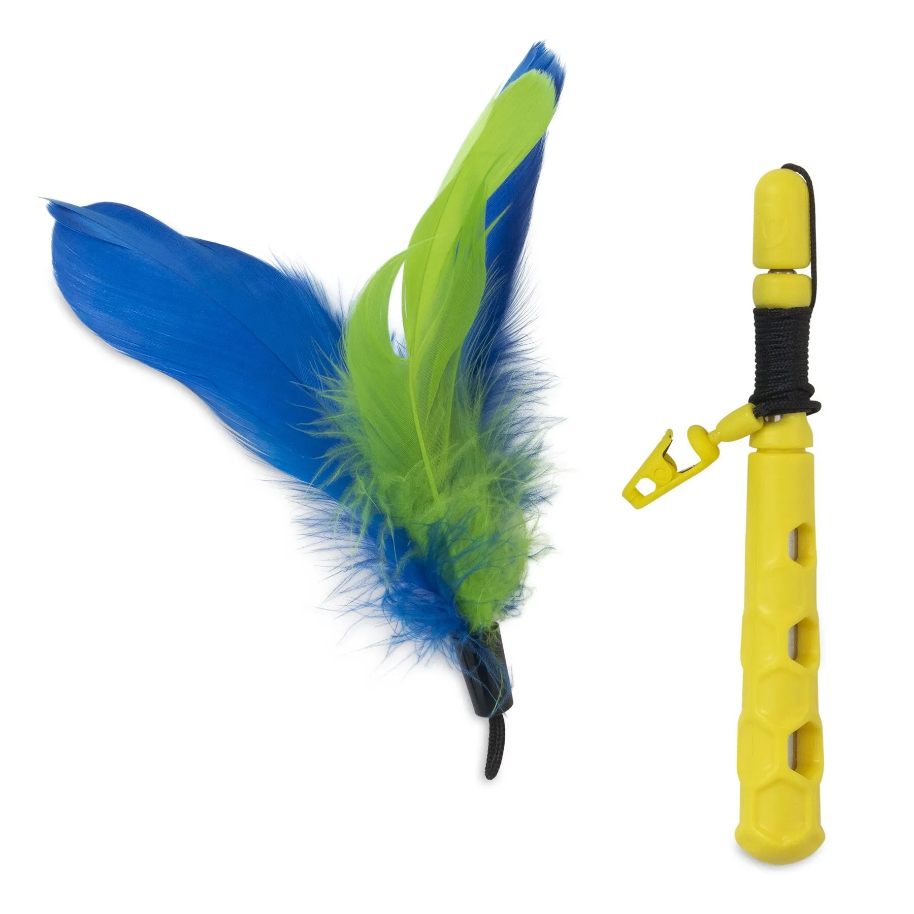 JW Flutter-ee Feathers Telescopic Cat Wand