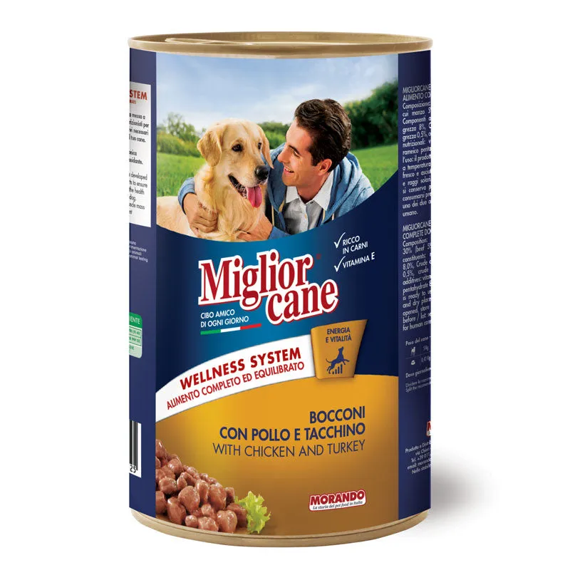 Miglior Dog Food With Chicken And Turkey 1250g