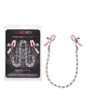 Nipple Play Crystal Chain Nipple Clamps