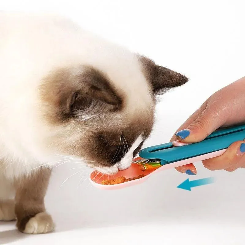 Squeeze Whiz Cat Treat Dispenser Spoon