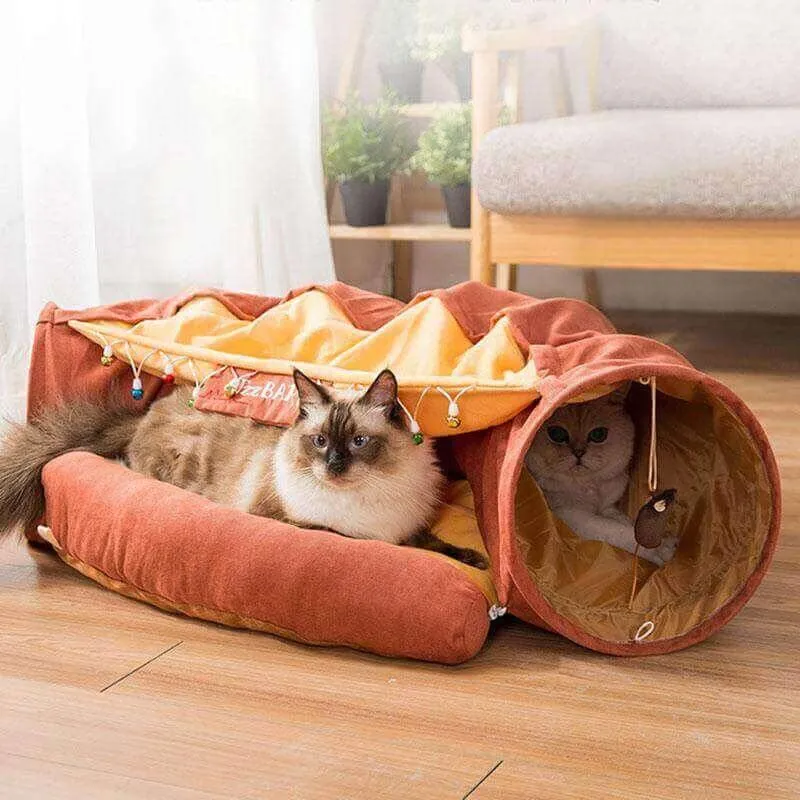 Zoom-Cat! Interactive Tunnel Bed