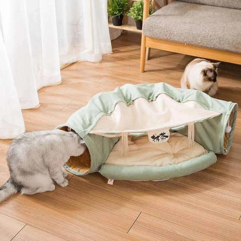 Zoom-Cat! Interactive Tunnel Bed