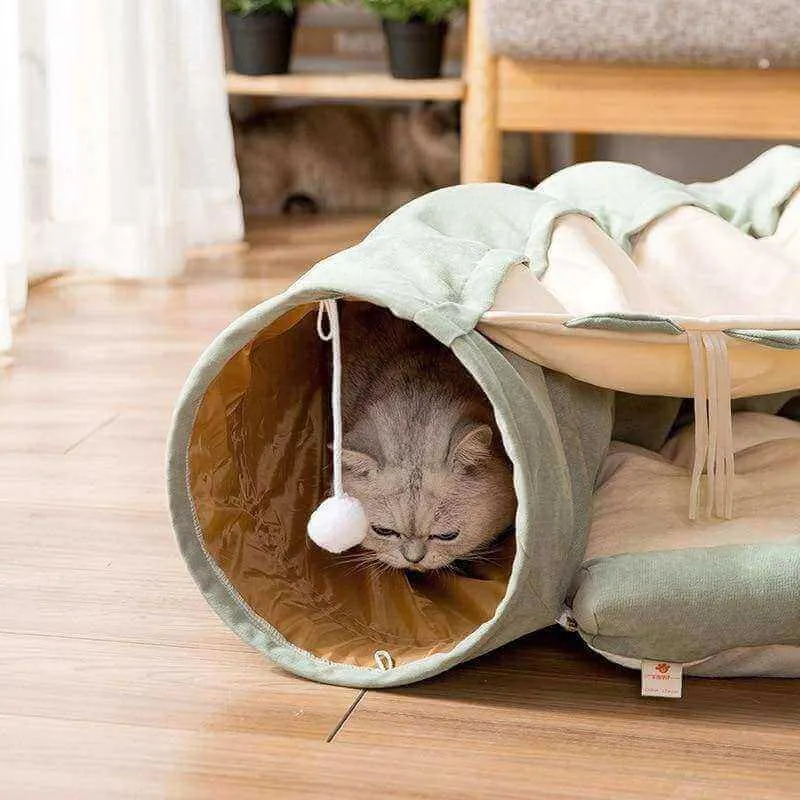 Zoom-Cat! Interactive Tunnel Bed